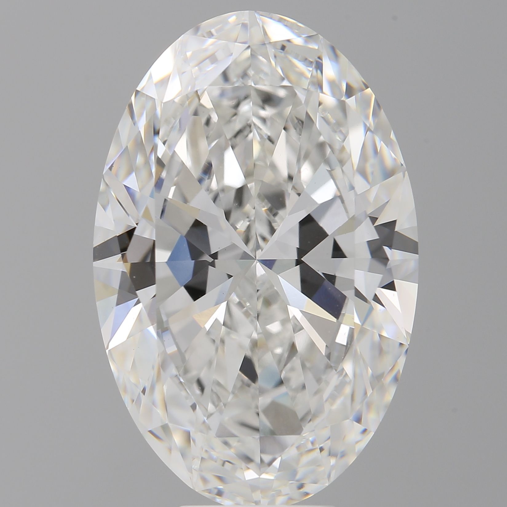 10.04 ct. oval Lab Grown Diamond front image