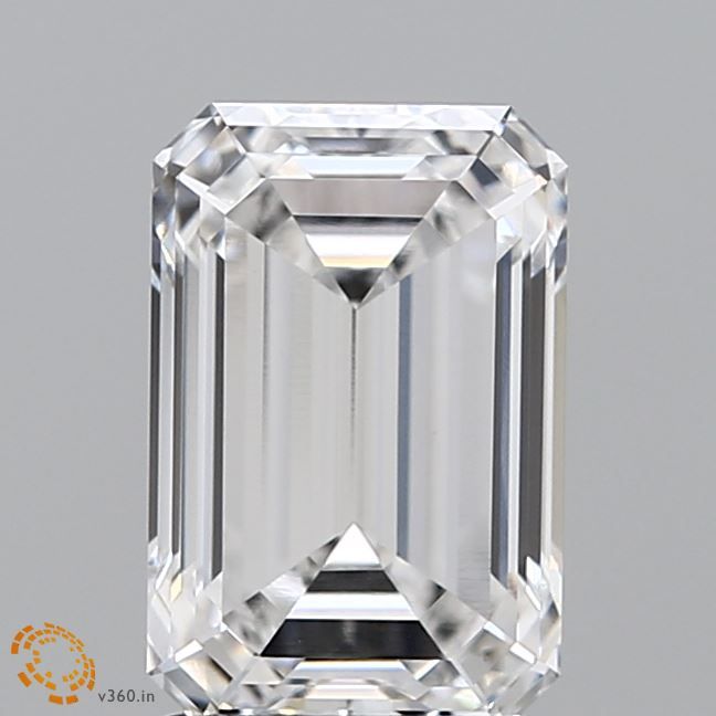 2.10 ct. emerald Lab Grown Diamond front image