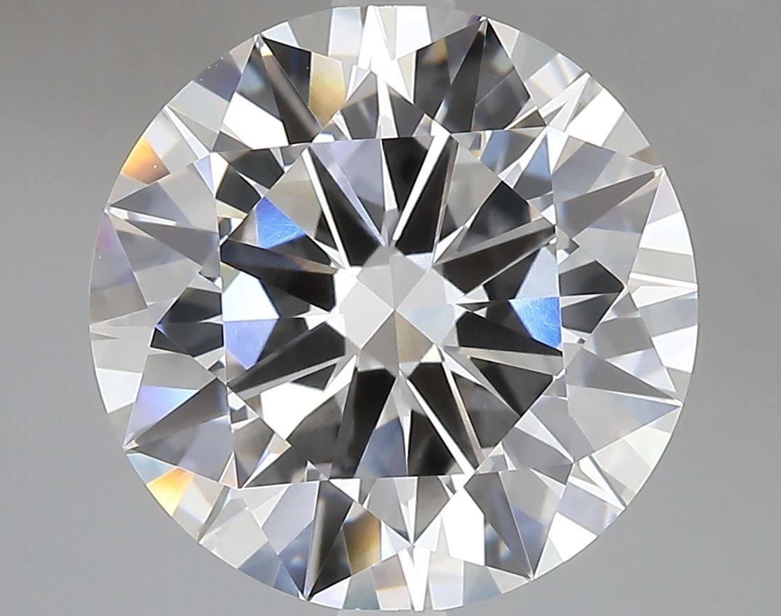 7.04 ct. round Lab Grown Diamond front image