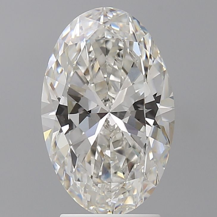 3.01 ct. oval Lab Grown Diamond front image