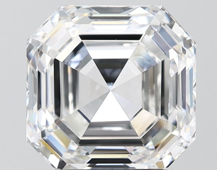 3.37 ct lab-grown Asscher Diamond