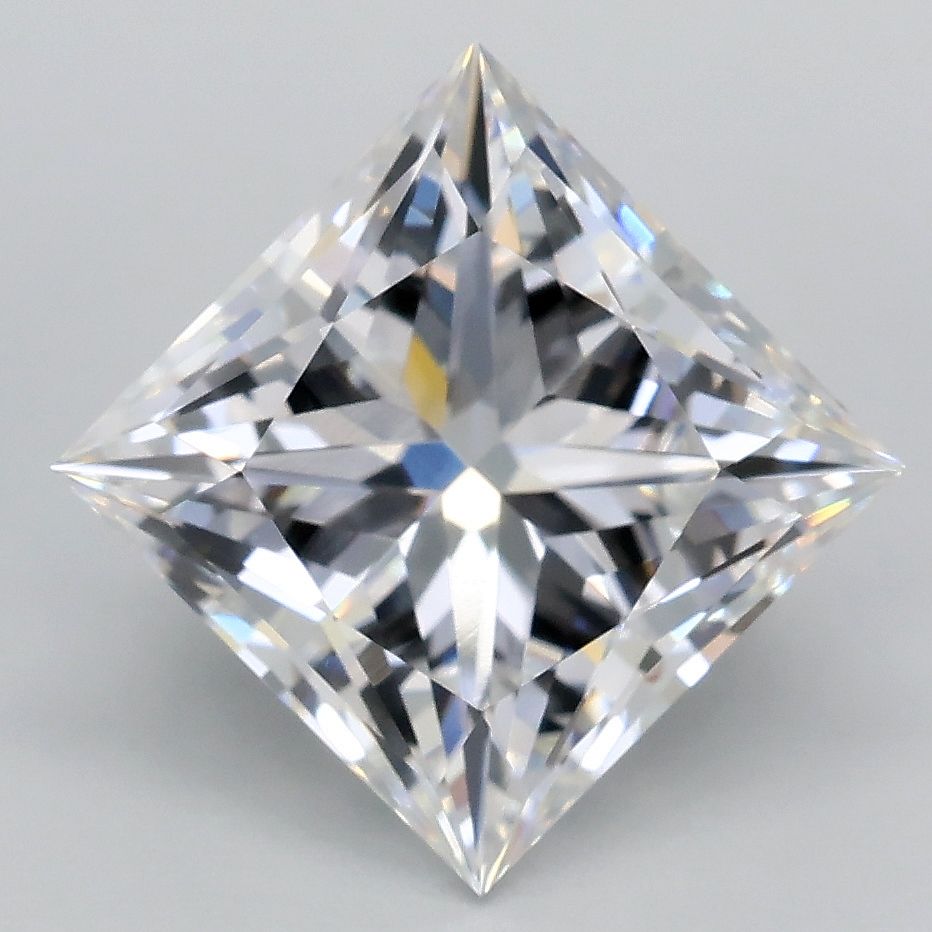 3.08 ct. princess Lab Grown Diamond front image