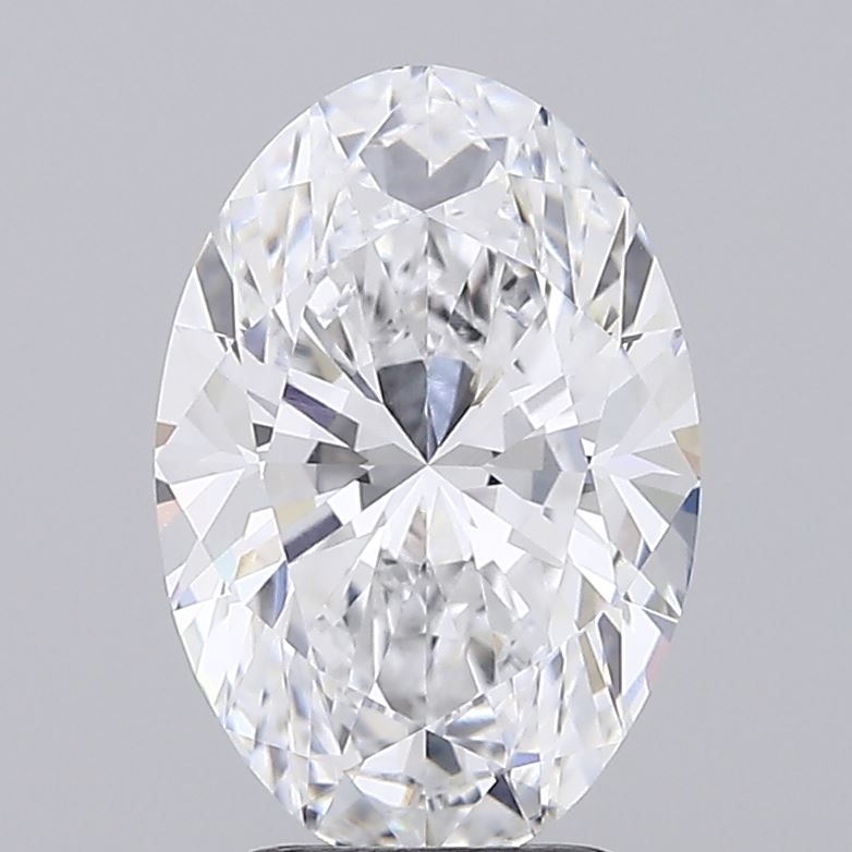 2.73 ct. oval Lab Grown Diamond front image