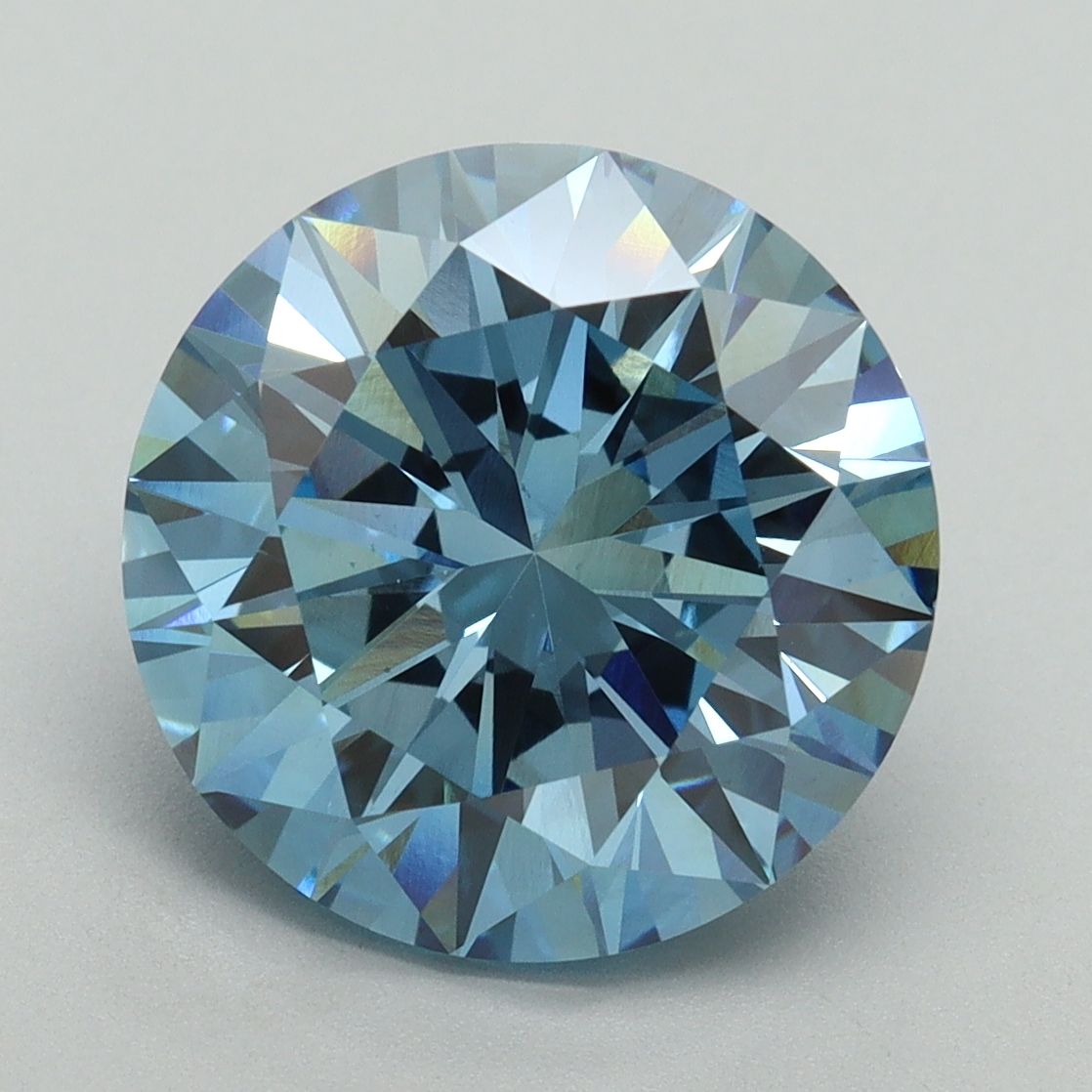 5.22 ct. round Lab Grown Diamond front image