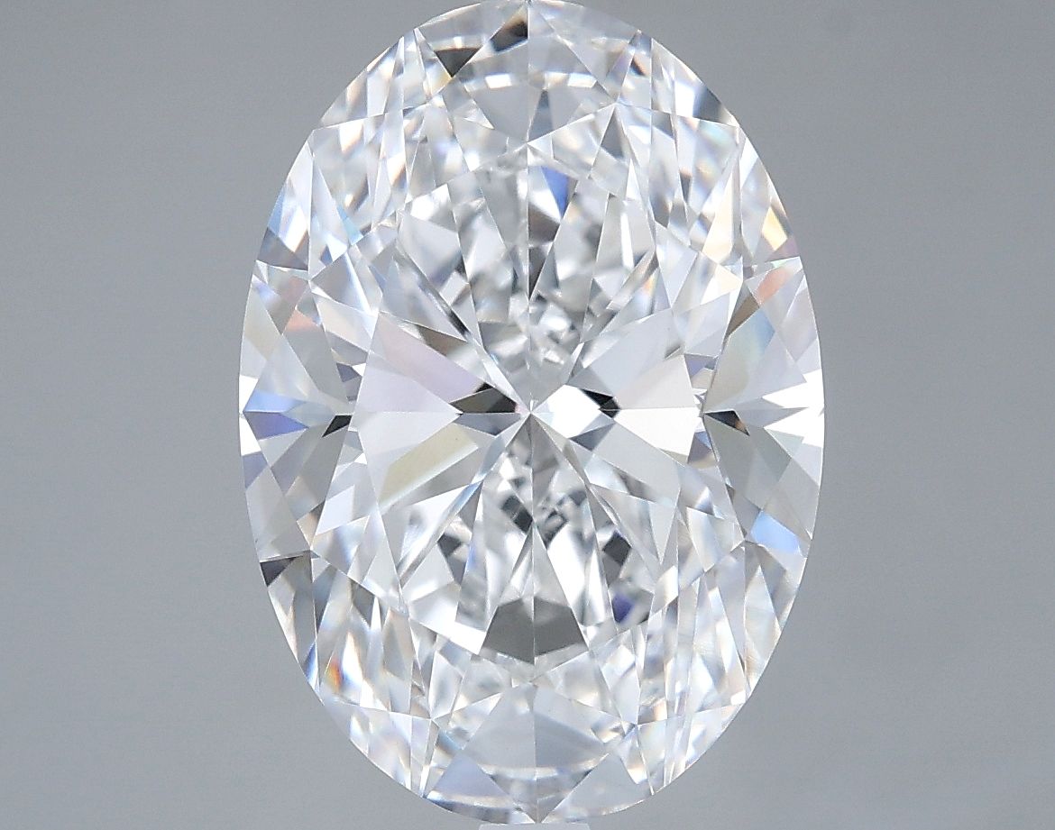 5.53 ct. oval Lab Grown Diamond front image