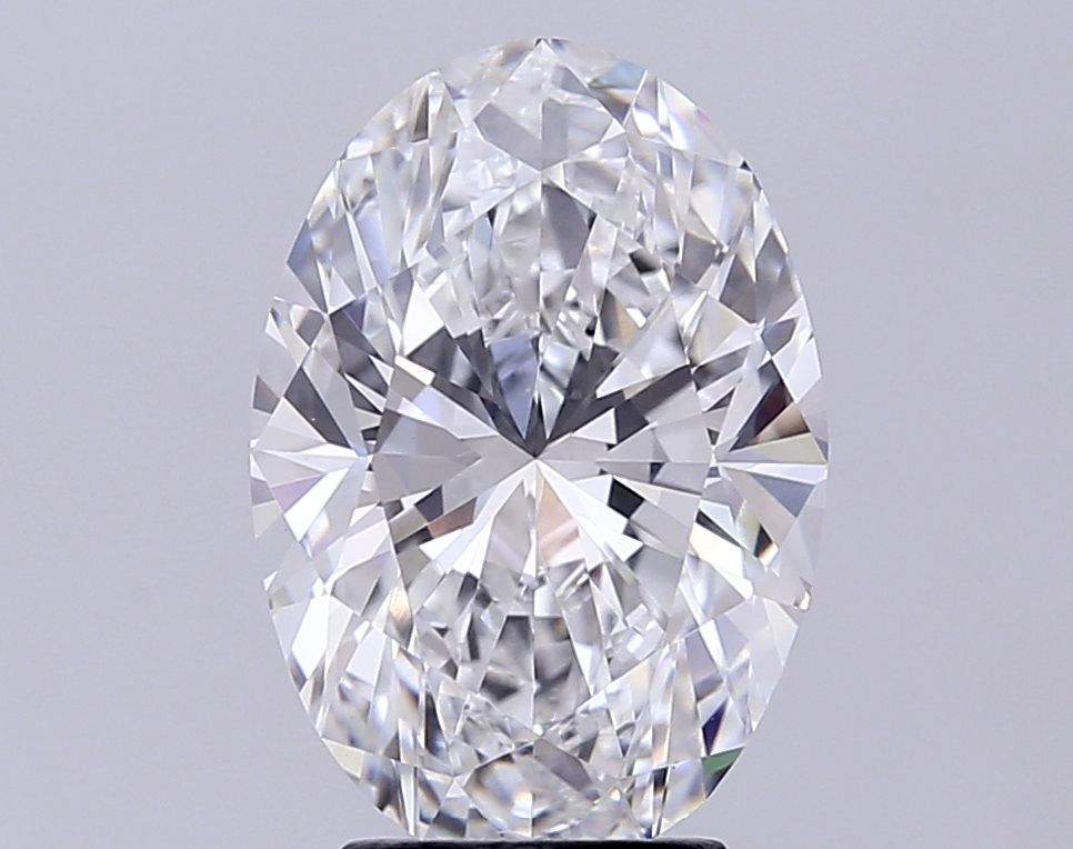 4.06 ct. oval Lab Grown Diamond front image