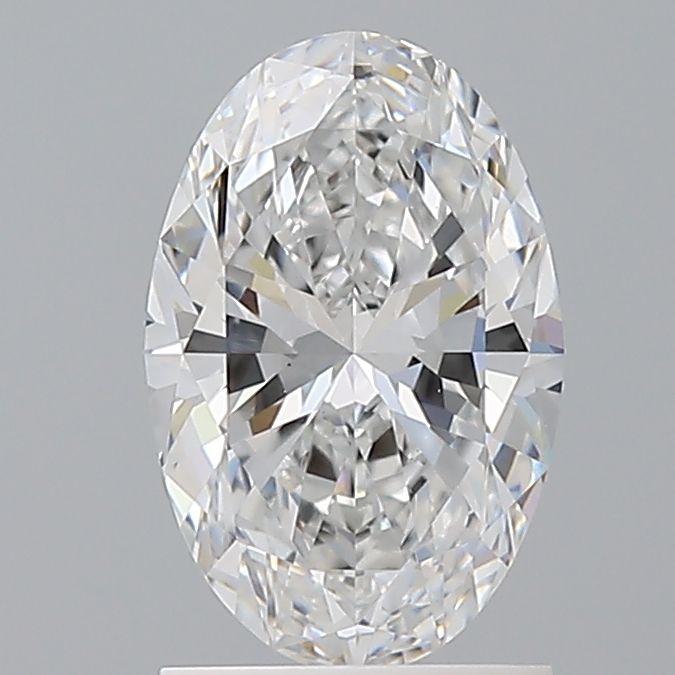 1.57 ct. oval Lab Grown Diamond front image