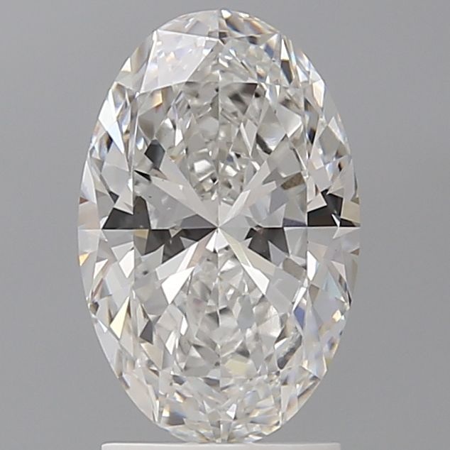 2.08 ct. oval Lab Grown Diamond front image