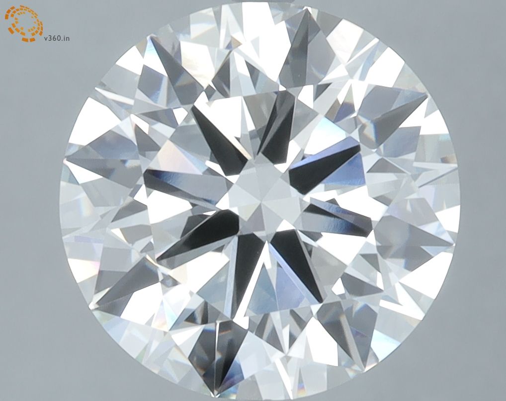 5.02 ct. round Lab Grown Diamond front image