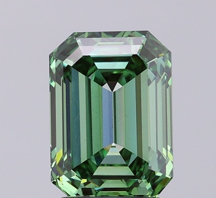 2.37 ct. emerald Lab Grown Diamond front image