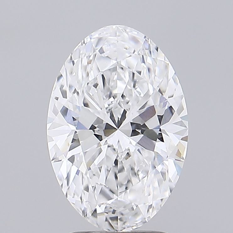 2.65 ct. oval Lab Grown Diamond front image