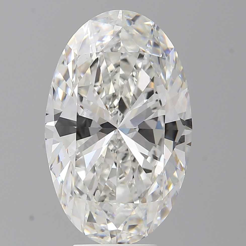 7.10 ct. oval Lab Grown Diamond front image