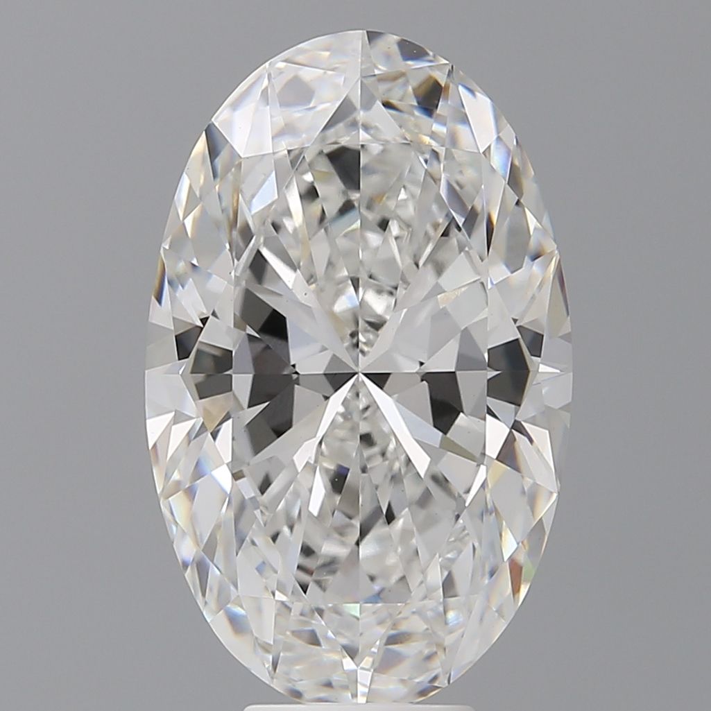 8.10 ct. oval Lab Grown Diamond front image