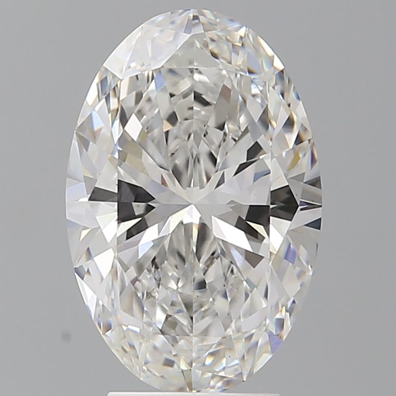 4.02 ct. oval Lab Grown Diamond front image