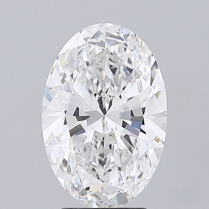 3.10 ct. oval Lab Grown Diamond front image