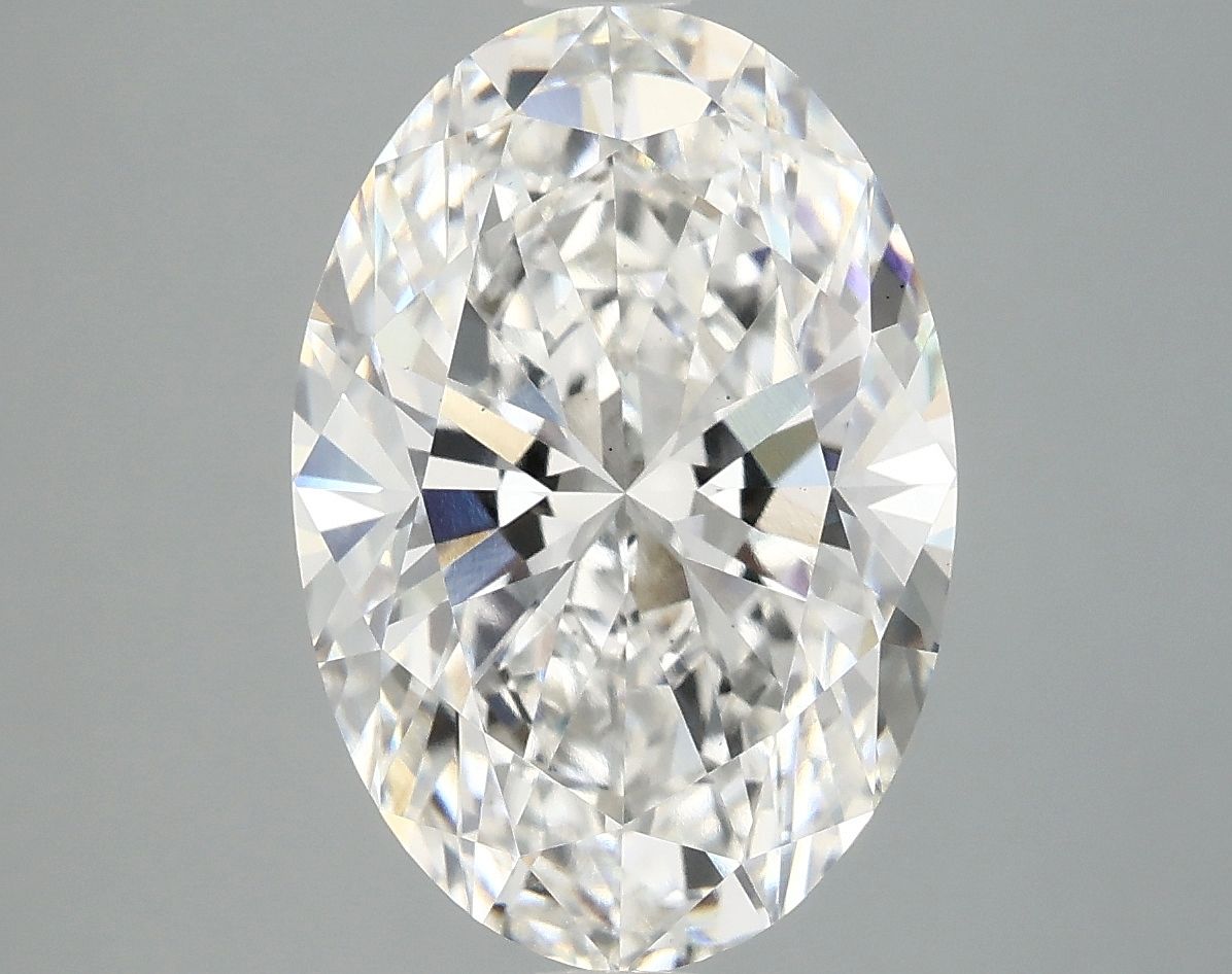 5.09 ct. oval Lab Grown Diamond front image