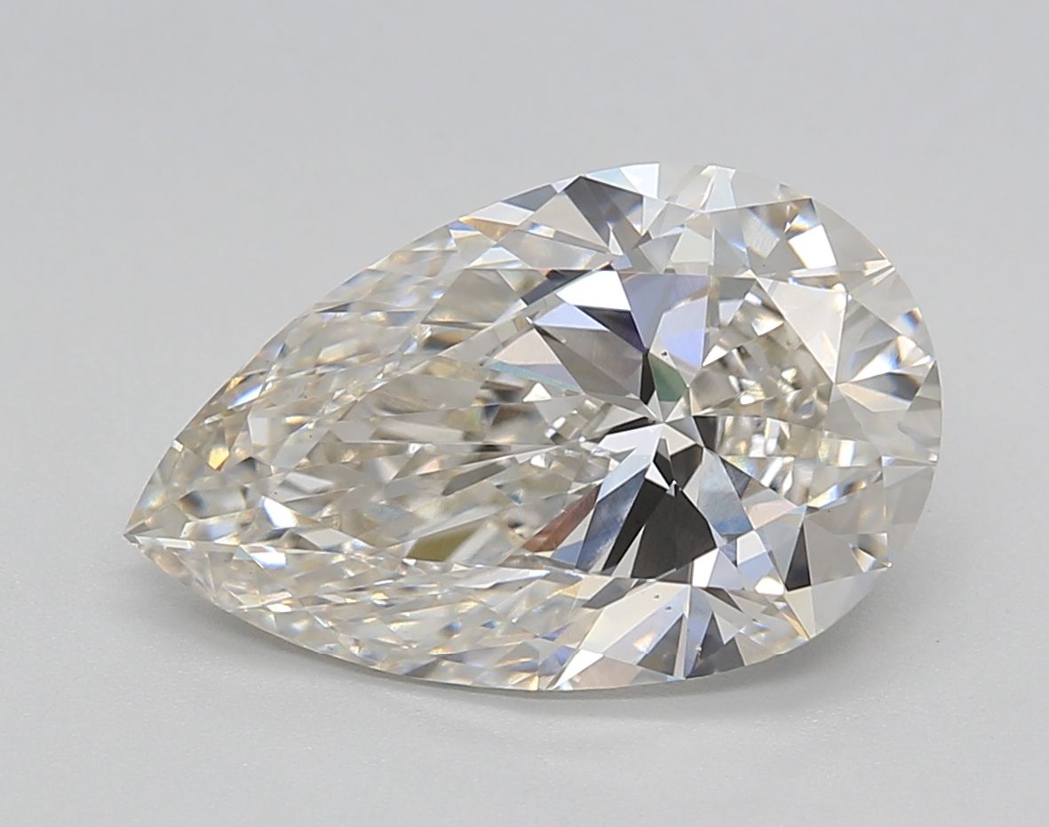 4.06 ct. pear Lab Grown Diamond front image