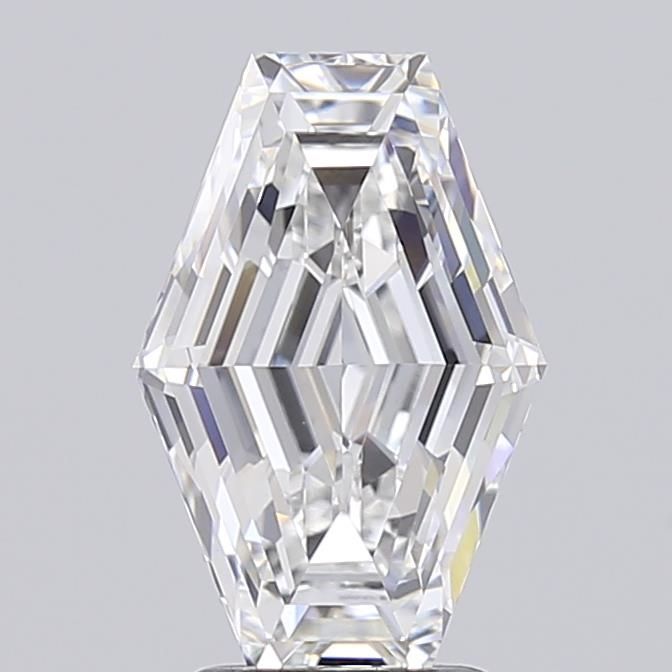 3.07 ct lab-grown Lozenge Diamond