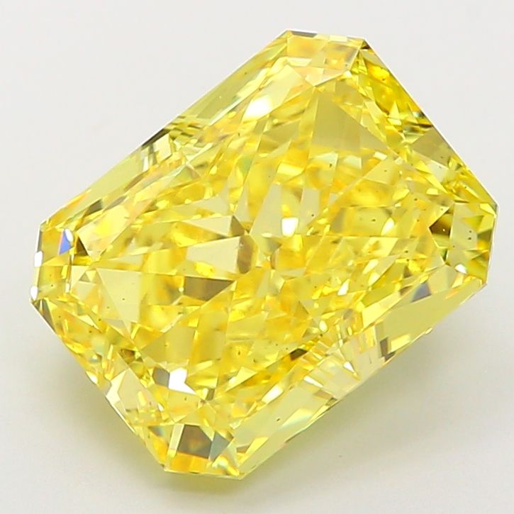 6.66 ct. radiant Lab Grown Diamond front image