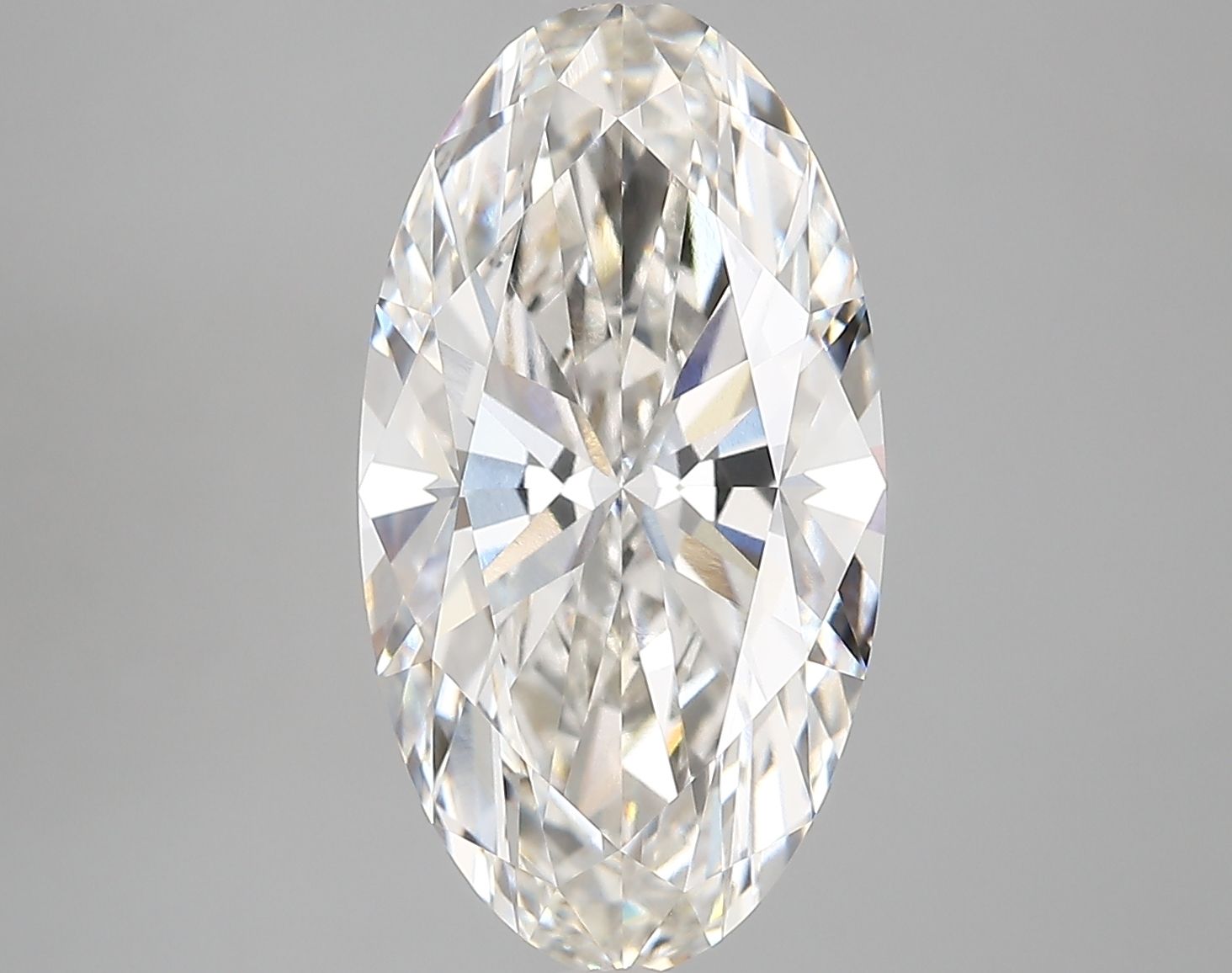 5.05 ct. oval Lab Grown Diamond front image