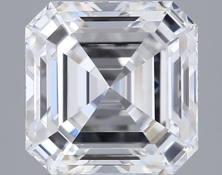 1.55 ct lab-grown Asscher Diamond