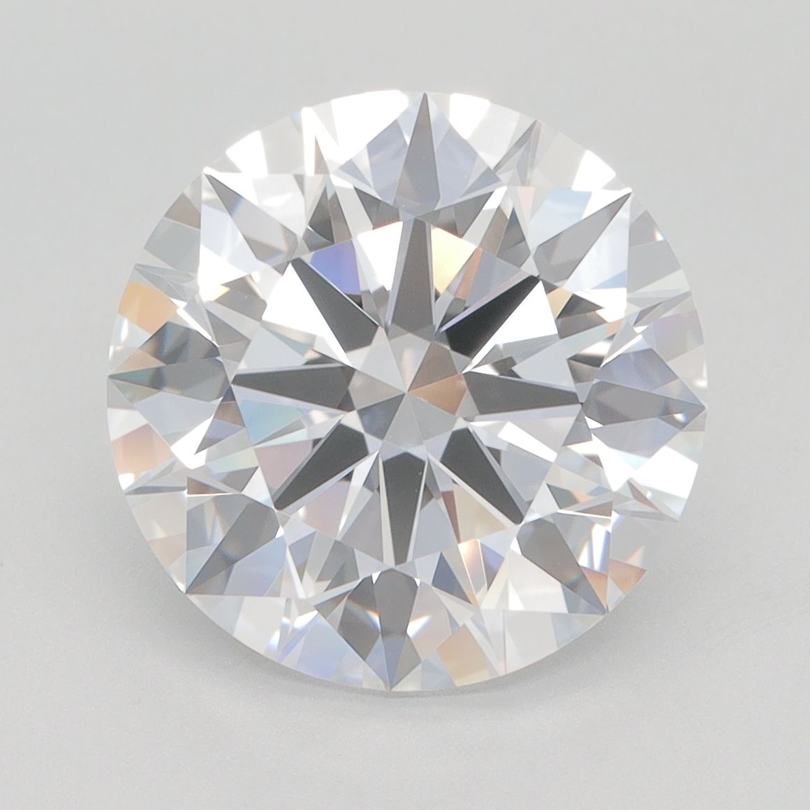 5.39 ct. round Lab Grown Diamond front image