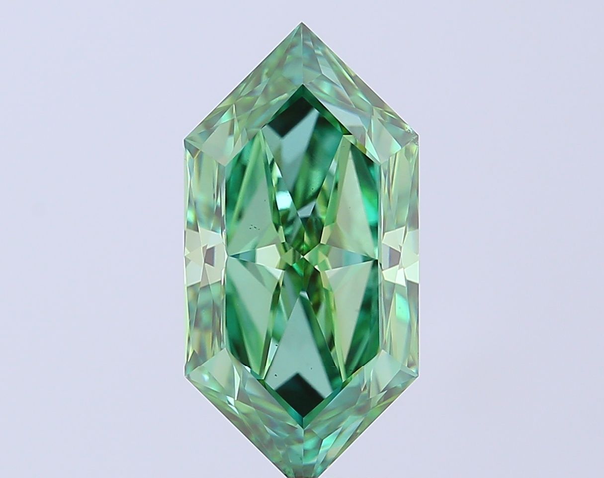 6 ct lab-grown Hexagonal Diamond