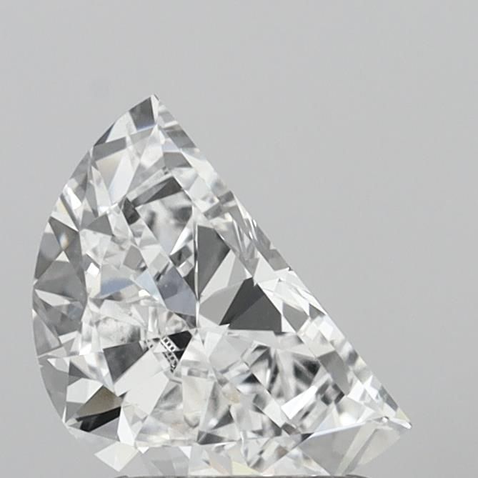 1.05 ct lab-grown Half moon Diamond