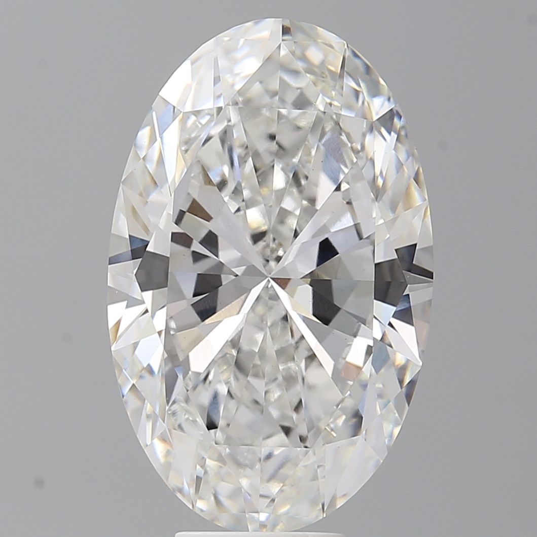 9.01 ct. oval Lab Grown Diamond front image