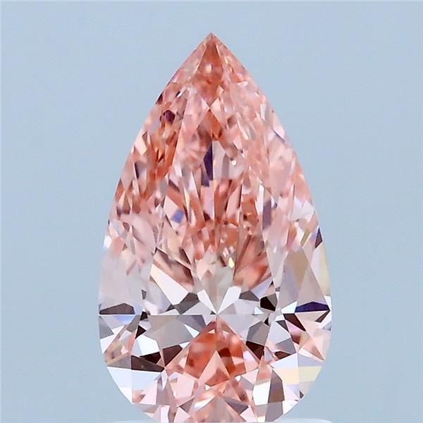 1.37 CT Fancy Vivid Pink PEAR