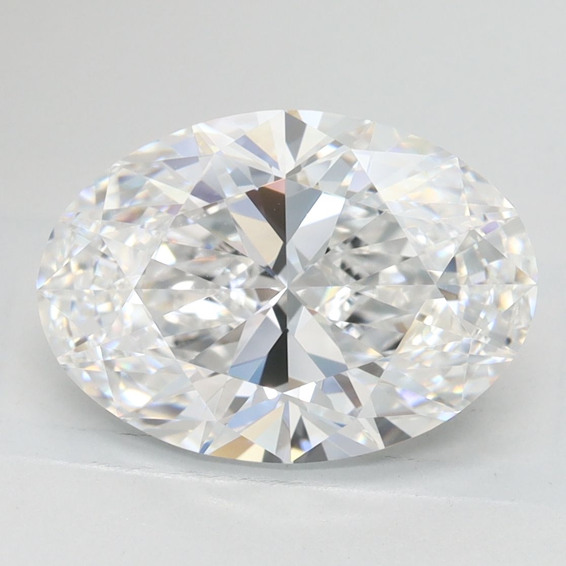 3.09 ct. oval Lab Grown Diamond front image