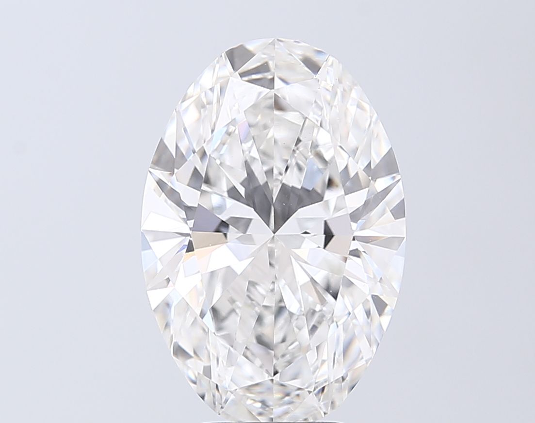 5.05 ct. oval Lab Grown Diamond front image