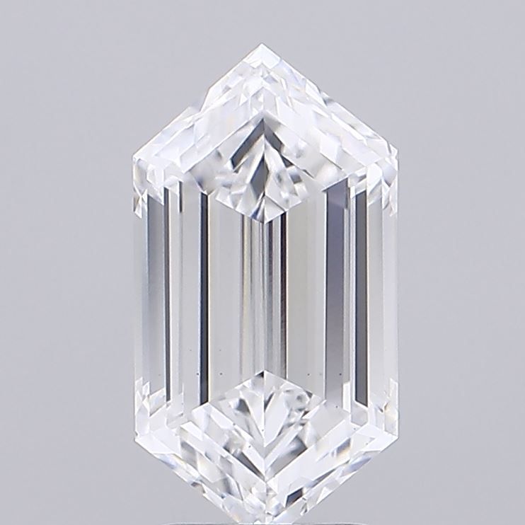 3.29 ct lab-grown Hexagonal Diamond