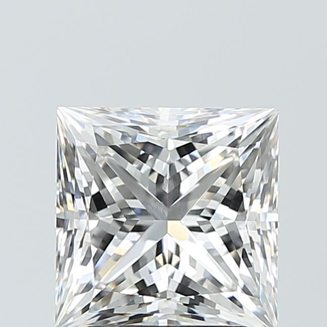 3.10 ct. princess Lab Grown Diamond front image