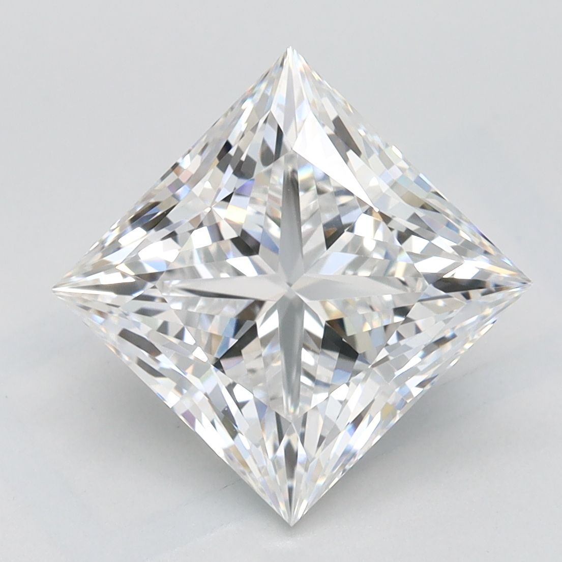 3.15 ct. princess Lab Grown Diamond front image