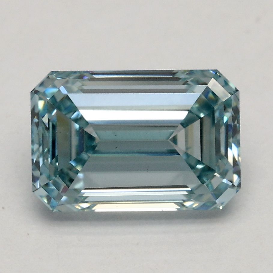 1.85 ct. emerald Lab Grown Diamond front image