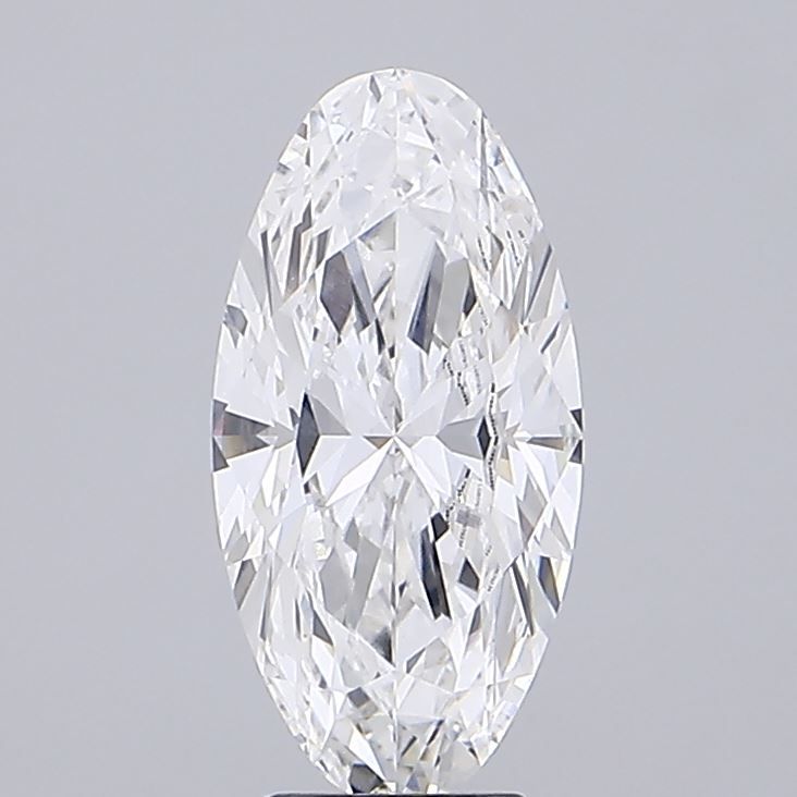 5.00 ct. oval Lab Grown Diamond front image