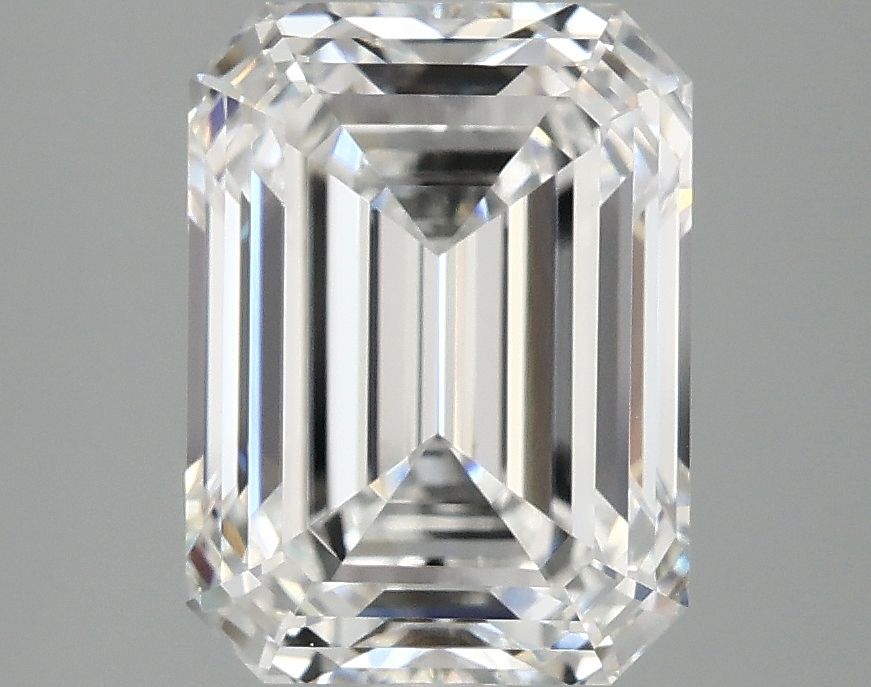 3.79 ct. emerald Lab Grown Diamond front image