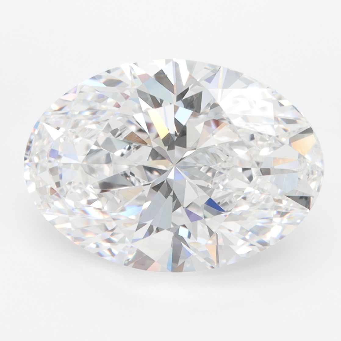 5.01 ct. oval Lab Grown Diamond front image