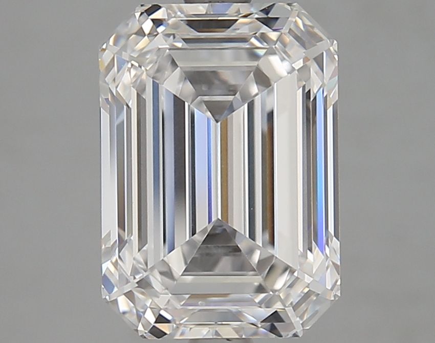 Diamant Émeraude 4.02 ct - Couleur D - Pureté VVS1