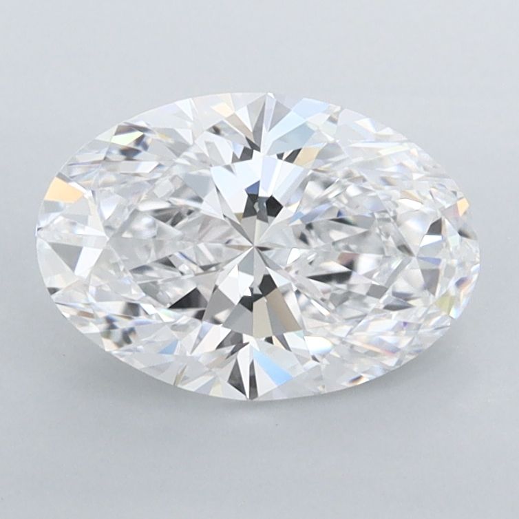 1.36 ct. oval Lab Grown Diamond front image