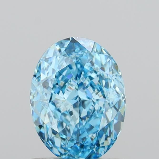 1.0 CT Fancy Vivid Blue OVAL