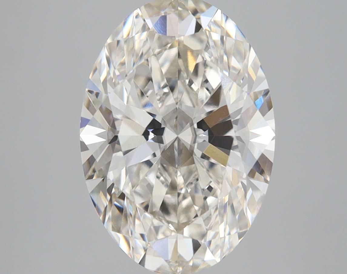 4.09 ct. oval Lab Grown Diamond front image