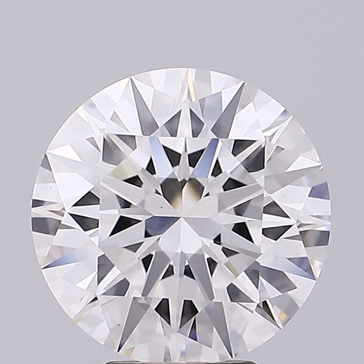 5.34 ct. round Lab Grown Diamond front image