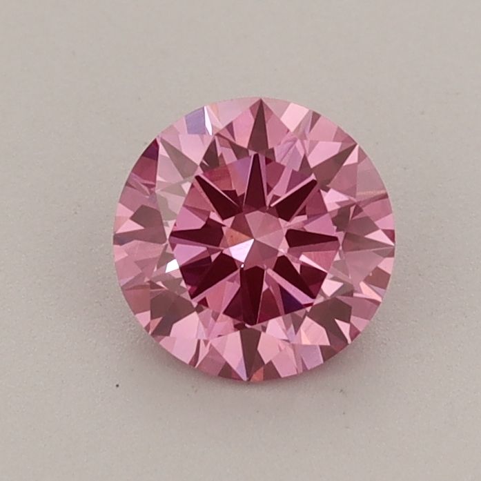 0.68 CT Fancy Vivid Pink ROUND