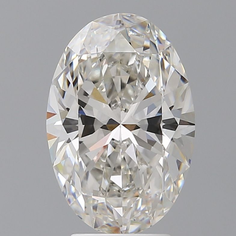 4.10 ct. oval Lab Grown Diamond front image