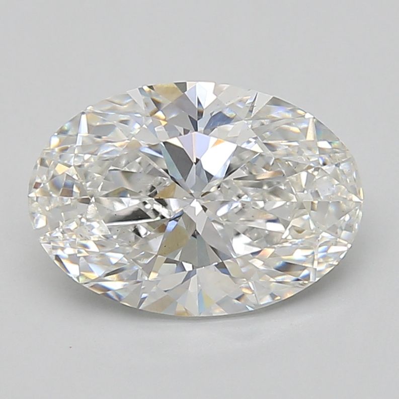 3.09 ct. oval Lab Grown Diamond front image