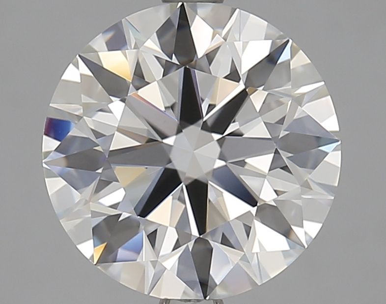 Diamant Rond 3.71 ct - Couleur E - Pureté VVS2