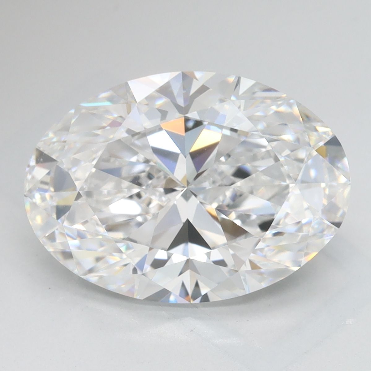 4.02 ct. oval Lab Grown Diamond front image