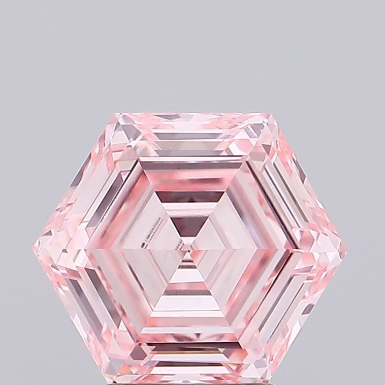 2.51 ct lab-grown Hexagonal Diamond